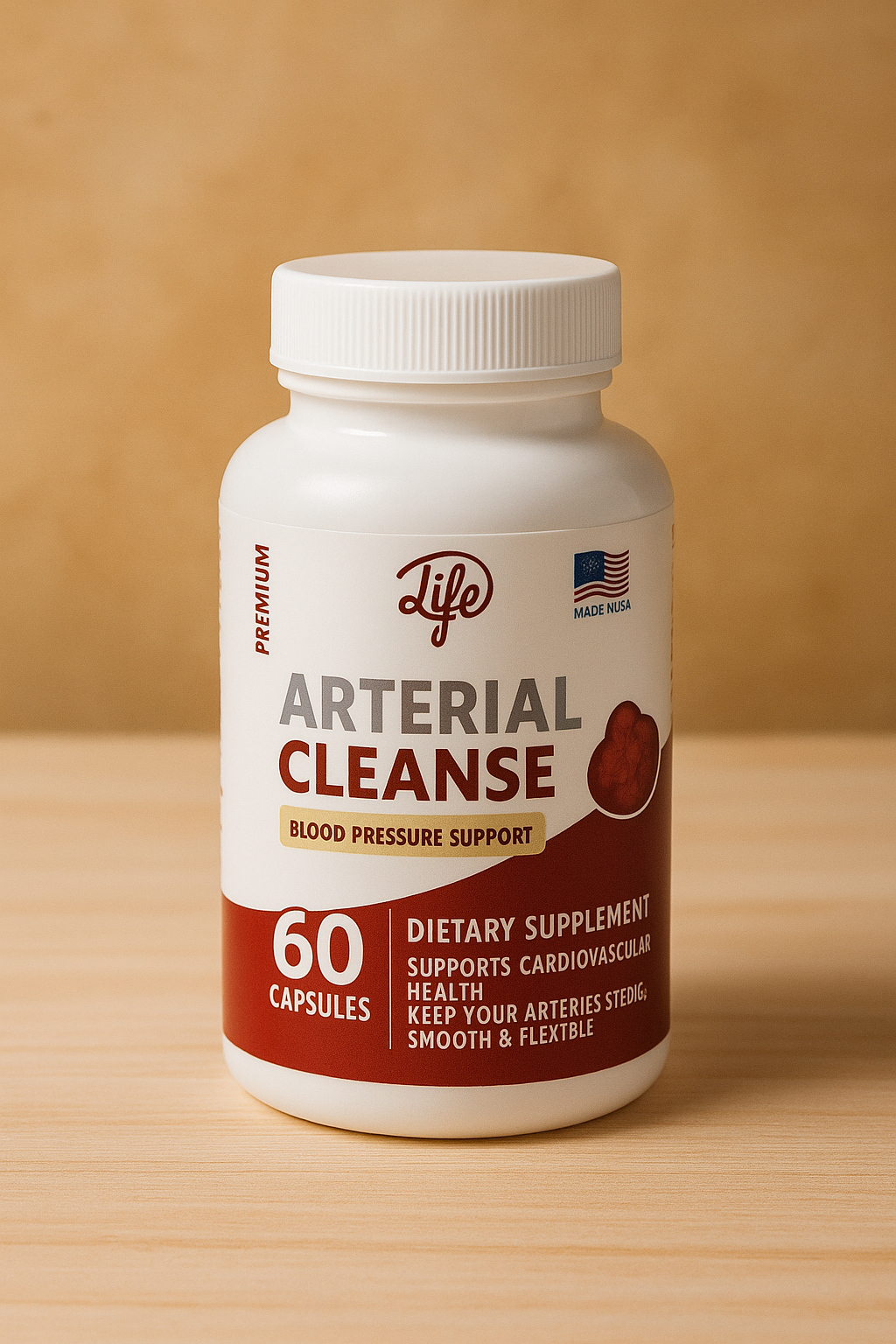 ARTERIAL CLEANSE – Control Natural de la Presión y la Circulación