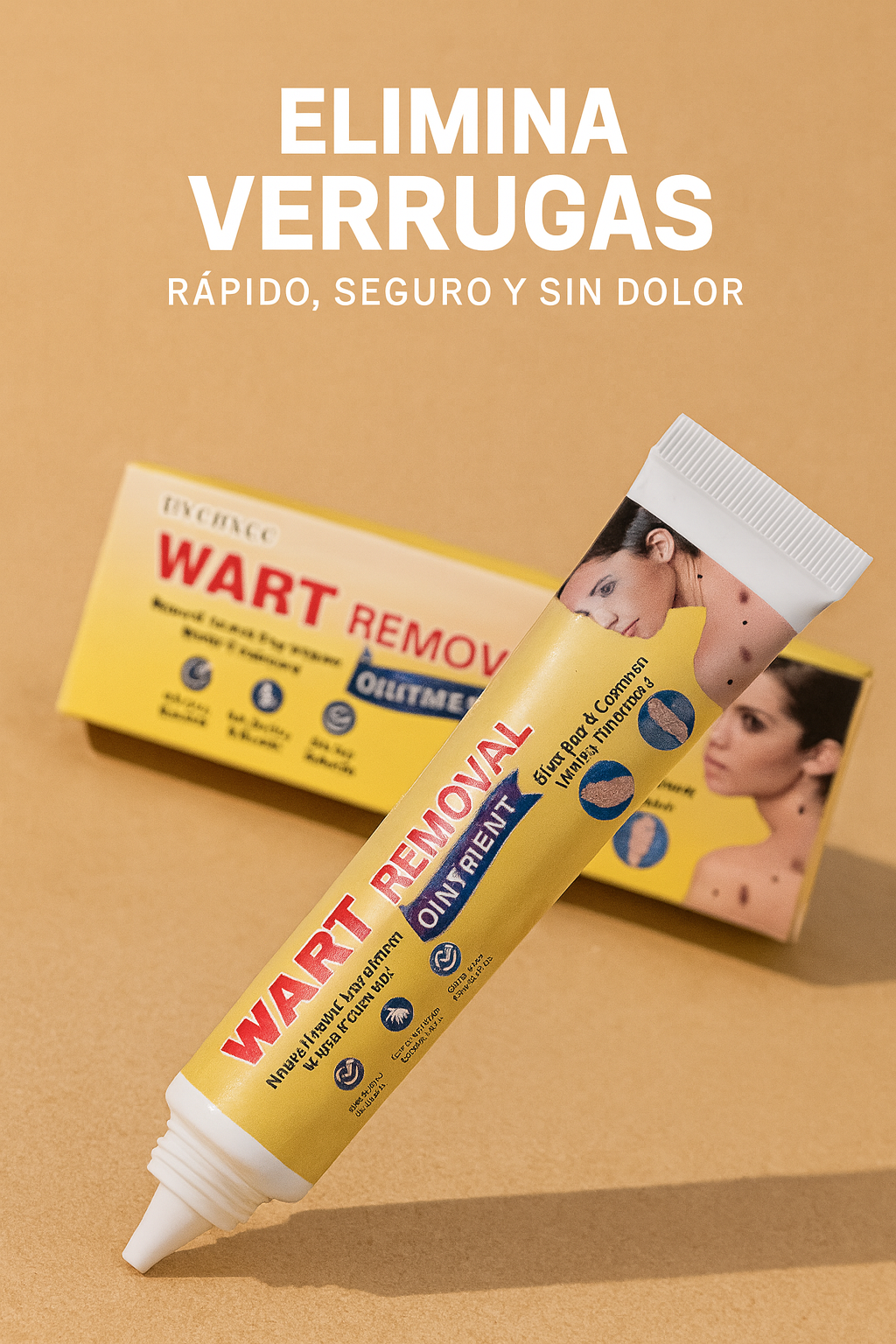 Crema Removedora de Verrugas Hychxcc