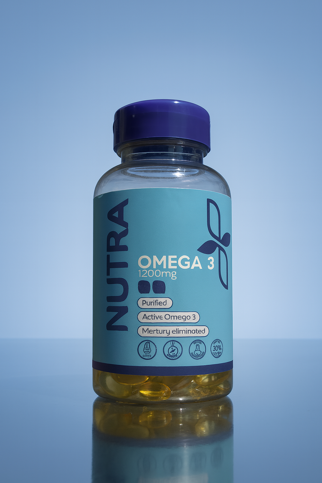 OMEGA 3 1200 MG X 60 SOFGEL- LIBRE DE MERCURIO